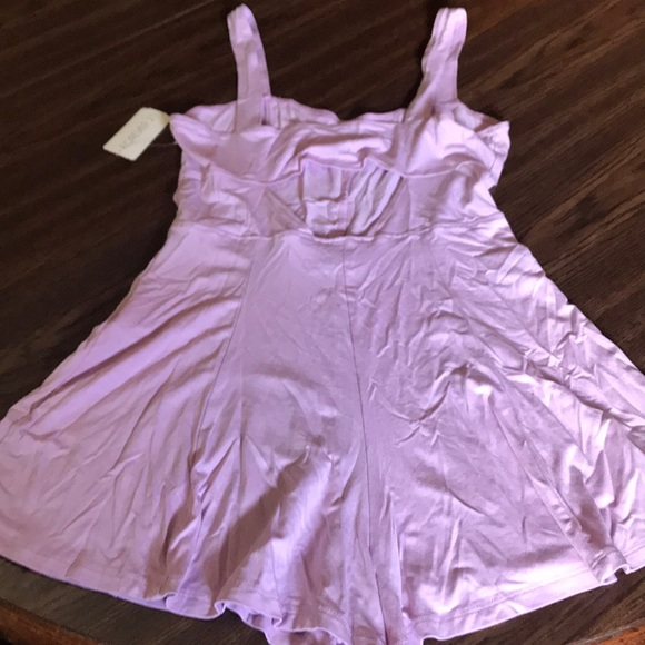 NWT Forever 21 Lavender Romper Large - Picture 2 of 4